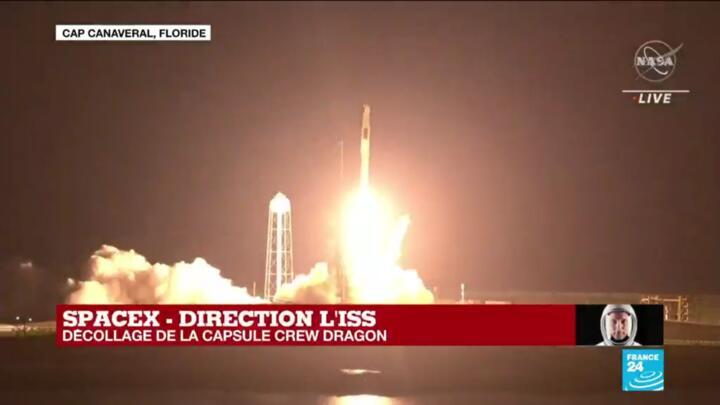 Le départ du spationaute Thomas Pesquet vers l’ISS.