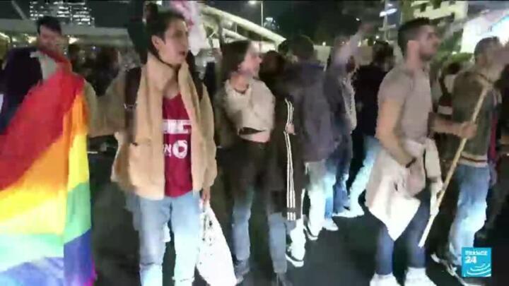 Israel's new govt takes office, protesters rally against hard-right cabinet