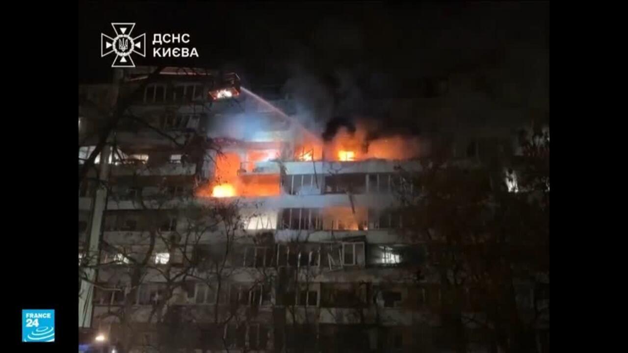 سلسلة جديدة من الضربات الروسية "الضخمة" تستهدف العاصمة الأوكرانية كييف