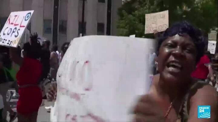 Protests in US after release of video of police killing Black man