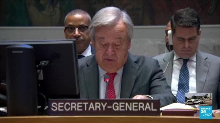 REPLAY: UN Secretary-General Guterres calls for 'immediate humanitarian ceasefire' in Gaza