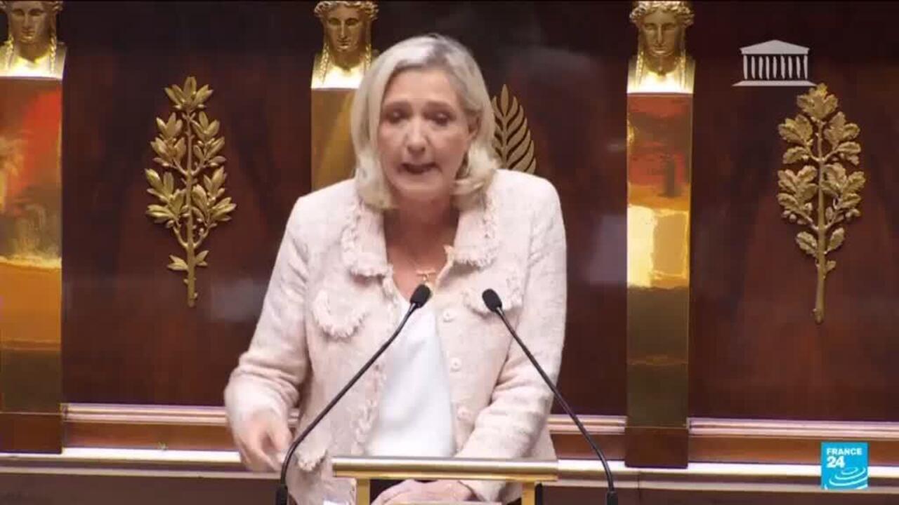 France no-confidence vote: Le Pen urges Macron to call snap legislative polls