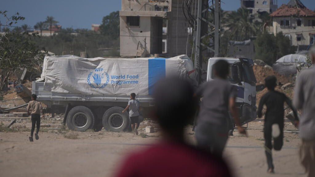 En direct : l'ONU achemine en moyenne 560 tonnes de nourriture chaque jour à Gaza