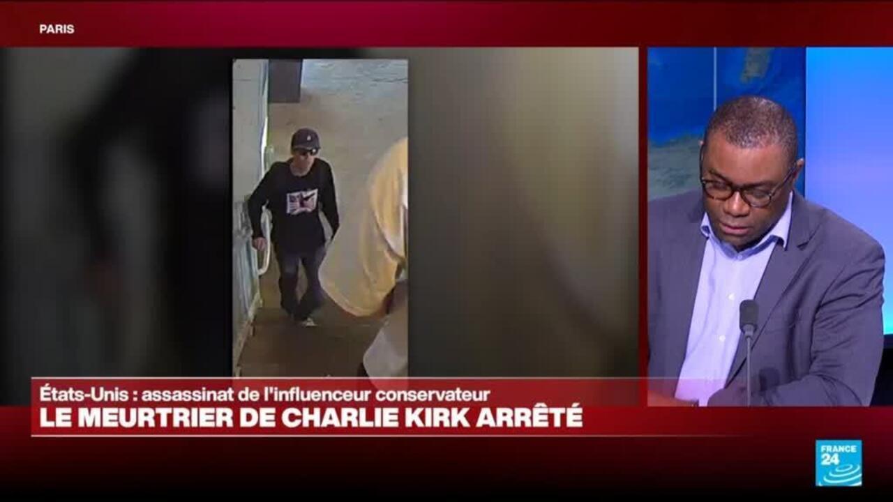 Etats-Unis : Trump déclare que le meurtier présumé de Charlie Kirk a été arrêté