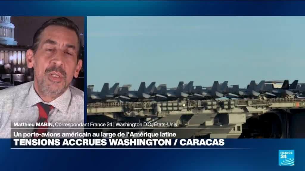 Un porte-avions américain au large de l'Amérique latine attise les tensions avec le Venezuela
