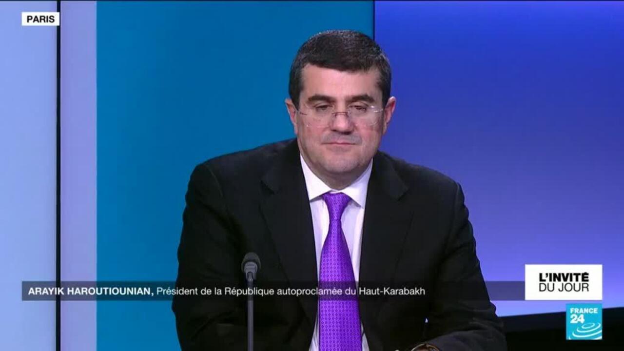 Le président de la République autoproclamée du HautKarabagh invité de