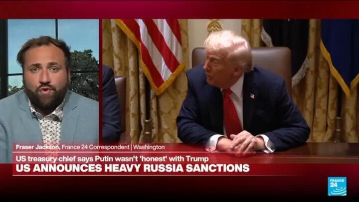 Putin wasn't 'honest' with Trump, treasury chief says as US imposes massive sanctions