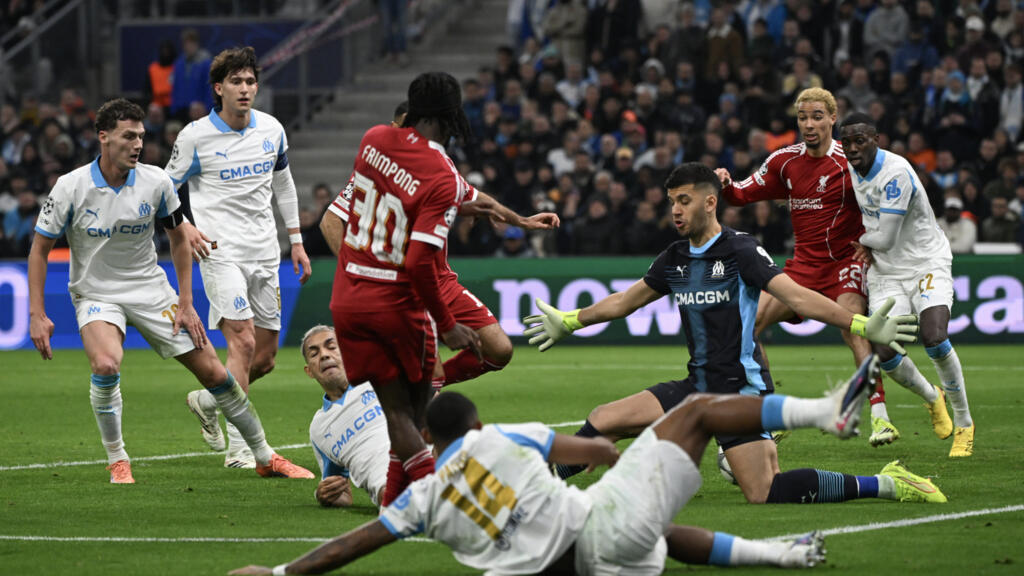 Ligue des champions: l'OM trop fade pour des "Reds" piquants