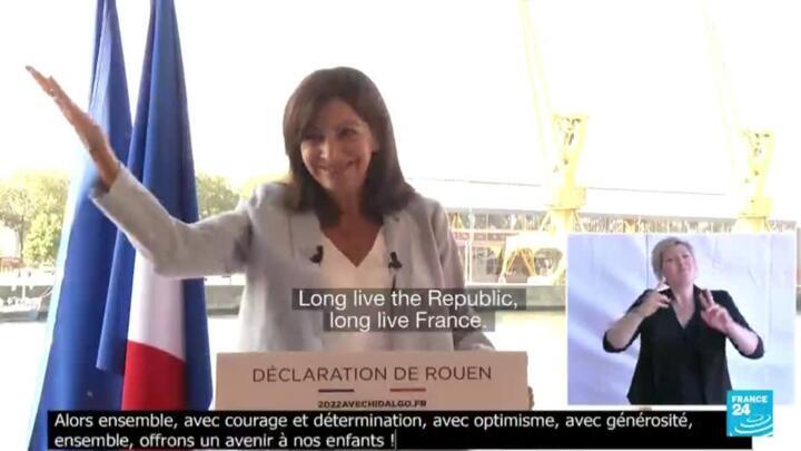 Paris mayor Hidalgo joins Macron challengers in race for president