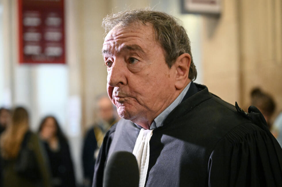 L'avocat du Parlement européen Patrick Maisonneuve au palais de justice de Paris le 20 janvier 2026.