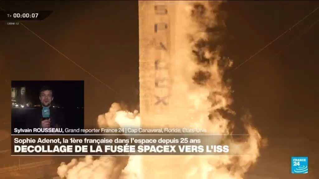 Décollage vers l'ISS réussi : quatre astronautes en vol pour 30 heures