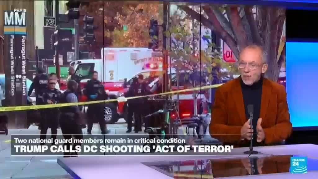 US: Two national guard members shot near the White House