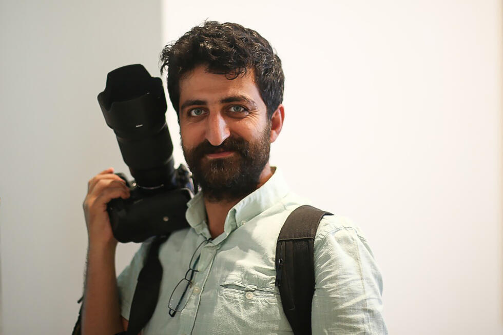 Le photographe de l'AFP Yasin Akgül, placé en détention mardi à Istanbul.