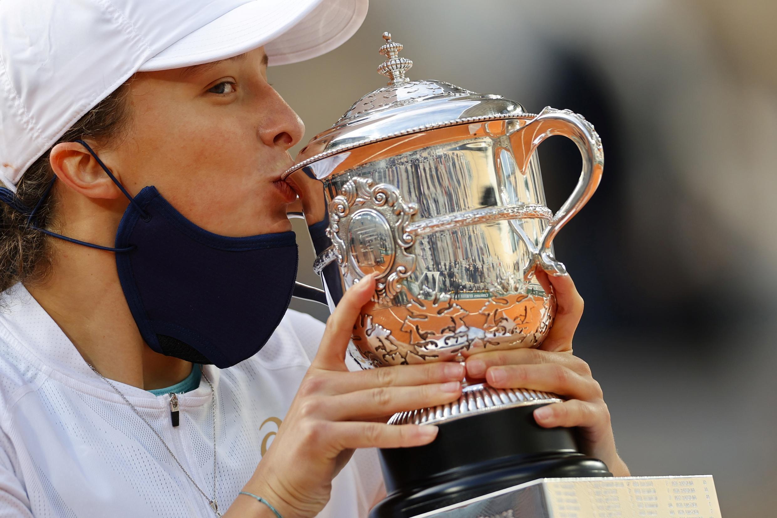 Iga Swiatek is the latest in a continuing trend of first-time Grand Slam champions in women's tennis.