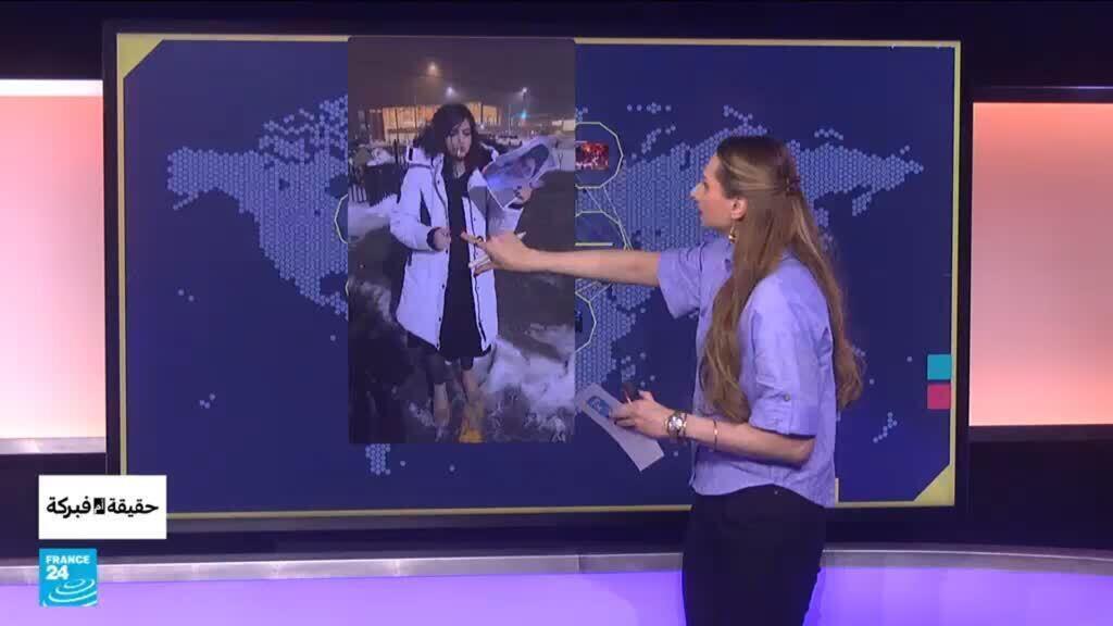 احتجاجات إيران.. هل أحرقت شابة صورة المرشد الأعلى في طهران؟