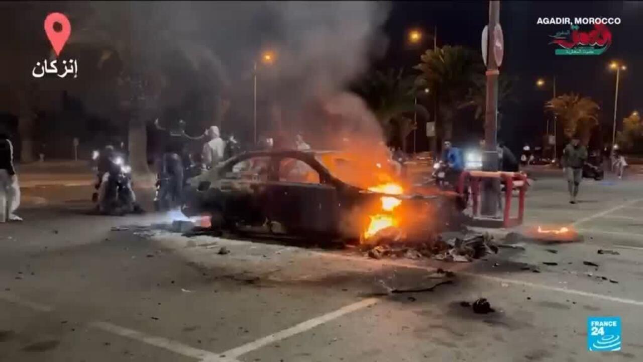 Morocco rocked by violent clashes as youths protest health, education system