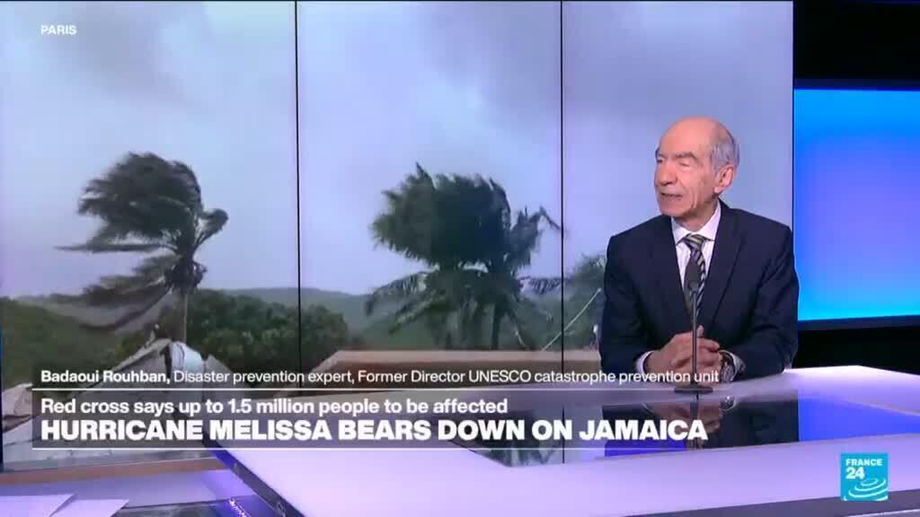 Jamaica: Up to 1.5 million people could be affected by category 5 Hurricane Melissa