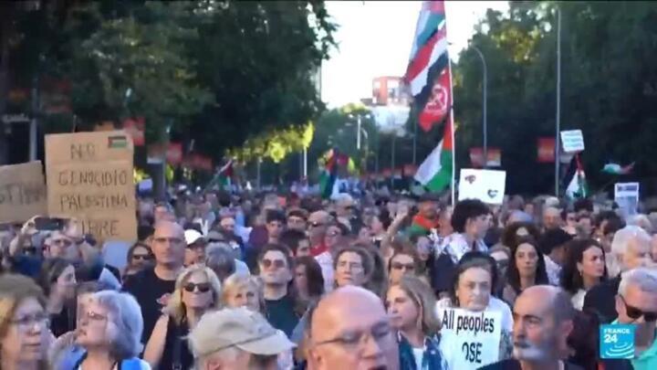 Massive marches across Europe protest Israel's military campaign in Gaza