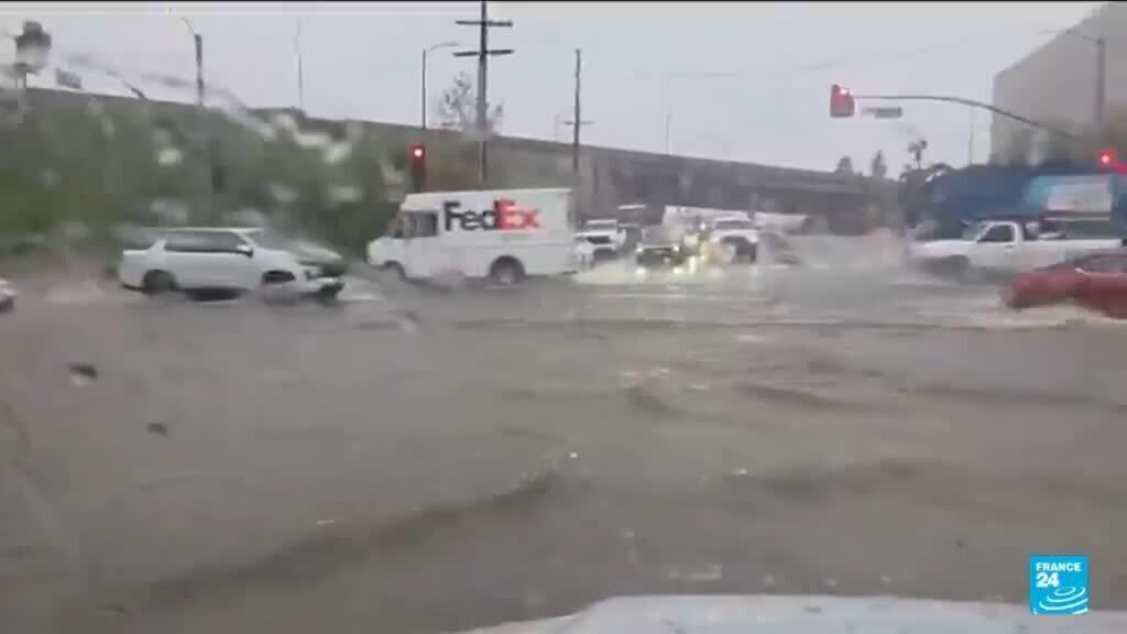 Etat d'urgence à Los Angeles face au risque d'inondations pour Noël