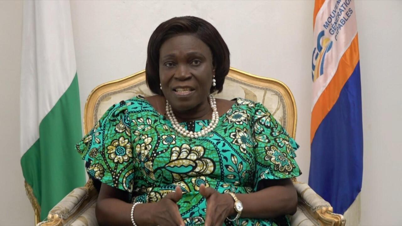 "Vous m'appellerez Madame la présidente" affirme Simone Ehivet, candidate à la présidence ivoirienne