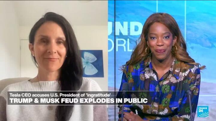 Musk accuses Trump of being named in Epstein files as public row worsens