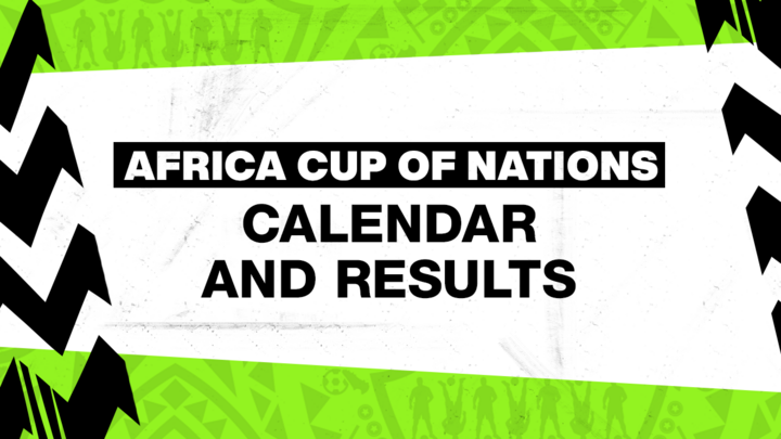 Africa cup of Nations: Calendar and results