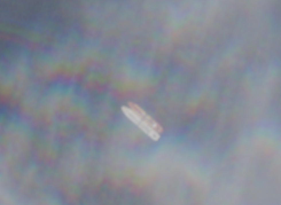 Sur une image du 18 octobre 2025, le Perle et le CCH Gas peuvent être vus côte à côte au large de la Malaisie.