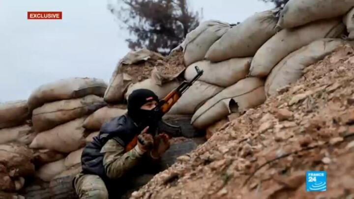 Exclusive: On the front line with the Free Syrian Army on Mount Barsaya