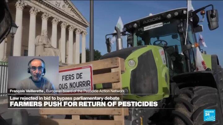 'We must reduce our dependency on pesticides in French agriculture and across the EU'