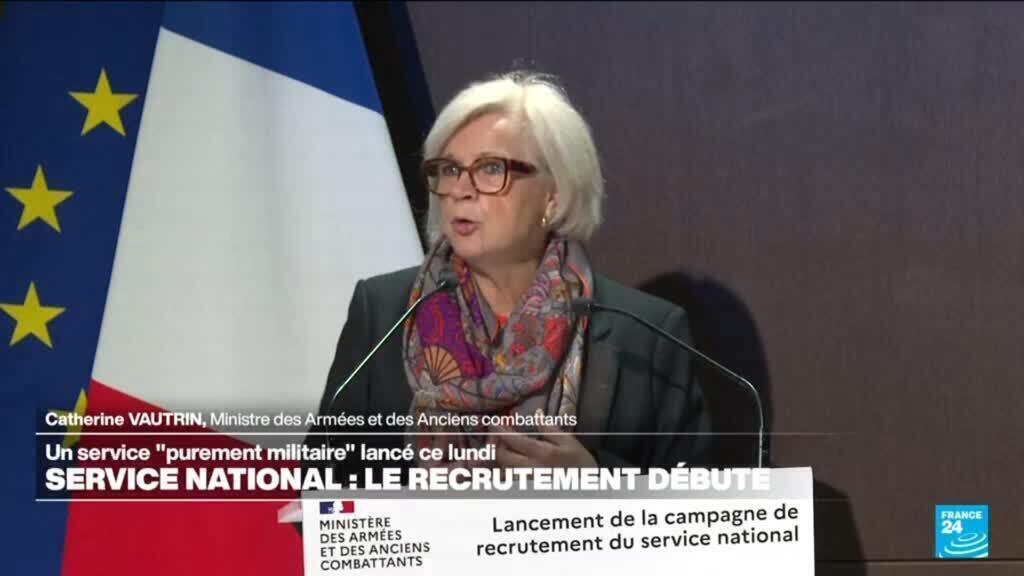 La ministre des Armées lance la campagne de recrutement du nouveau "service national"
