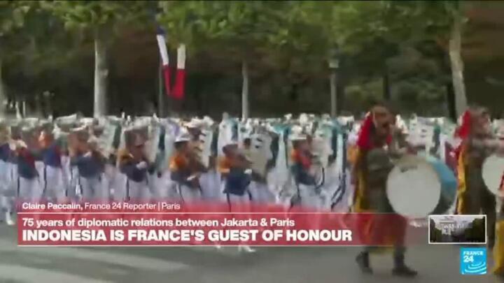 France Bastille Day: Indonesia opens military parade as the guest of honour
