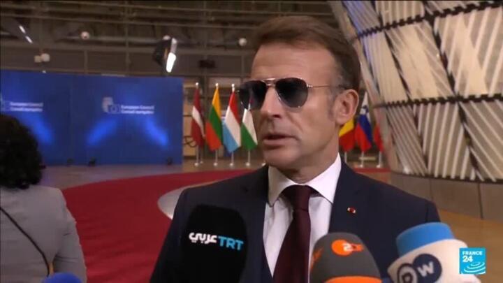 EU must remain vigilant and ready to respond to threats, Macron says