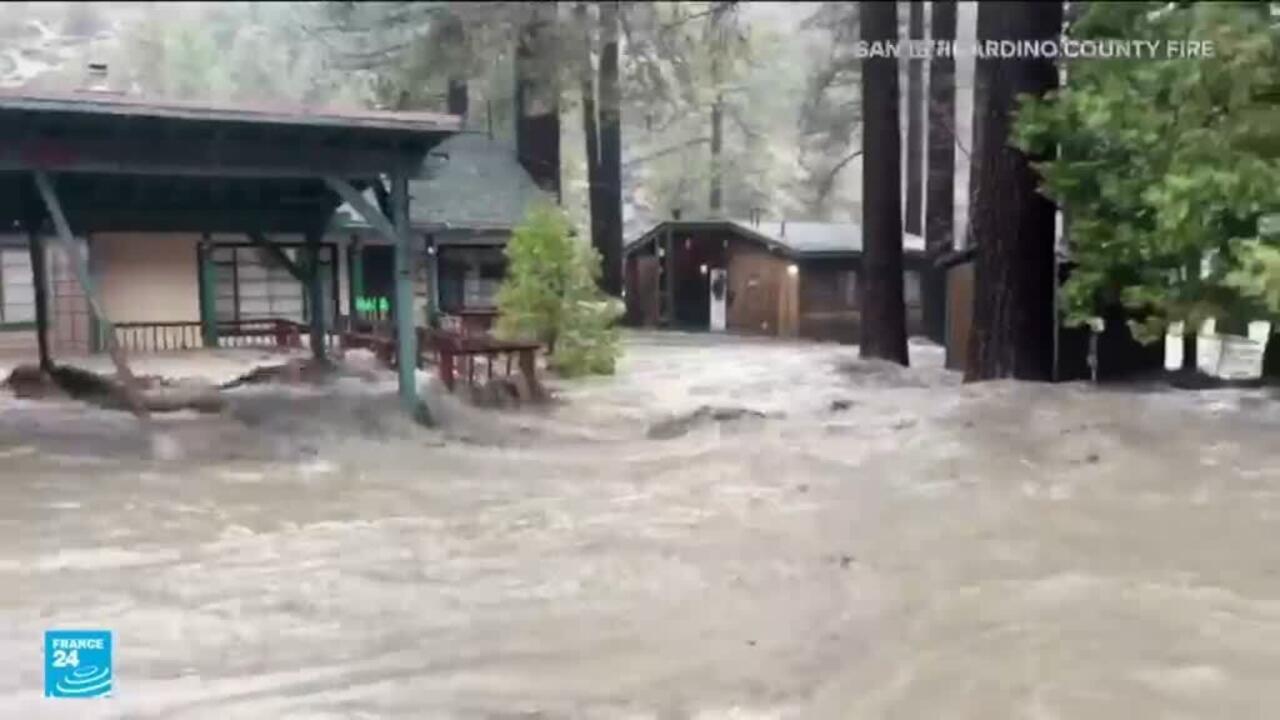 عاصفة قوية تضرب كاليفورنيا وحاكم الولاية يعلن حالة الطوارئ في عدد من المقاطعات