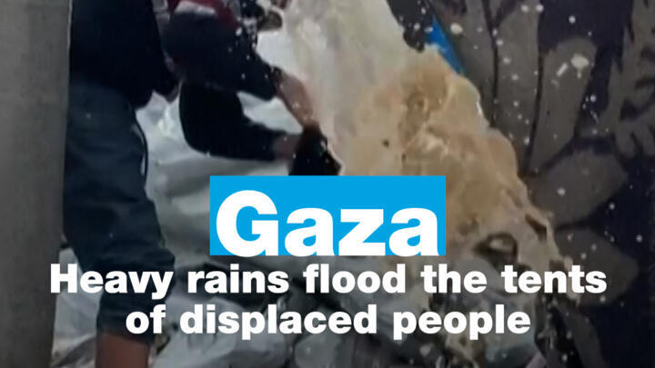 Gaza flooding