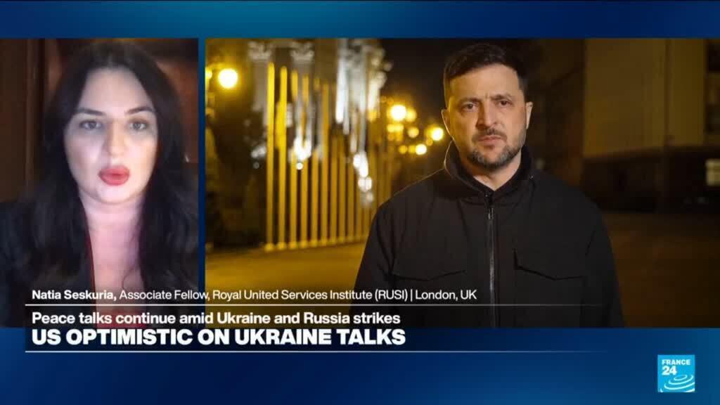 Zelensky told allies 'ready to move forward' with US plan: speech copy