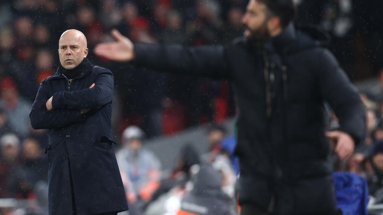 Liverpool manager Arne Slot is seeking a morale-boosting win against Ruben Amorim's Manchester United