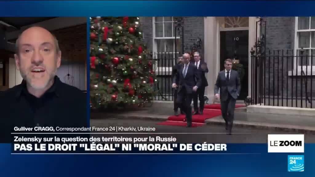 Ukraine : Zelensky n'a "pas le droit" de céder des territoires