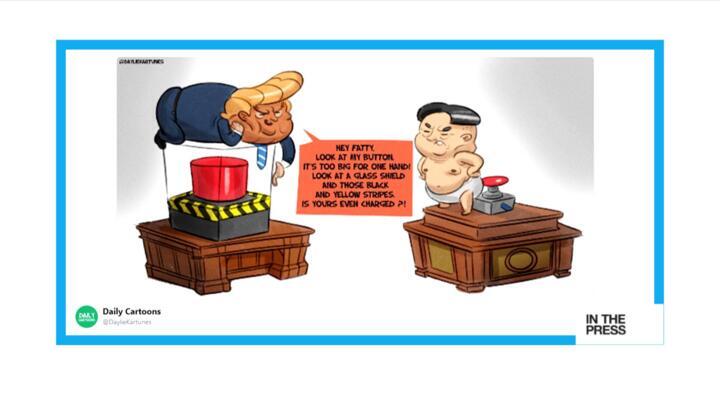 'Mine is bigger': Trump taunts Kim Jong-un about size... of nuclear button