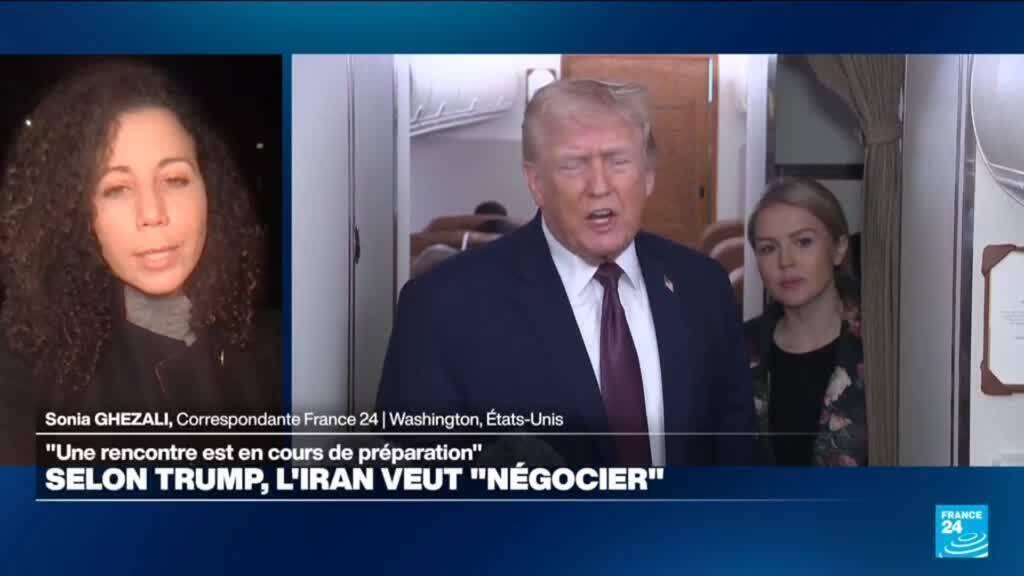 Trump affirme que l'armée américaine étudie "des options très fortes" concernant l'Iran