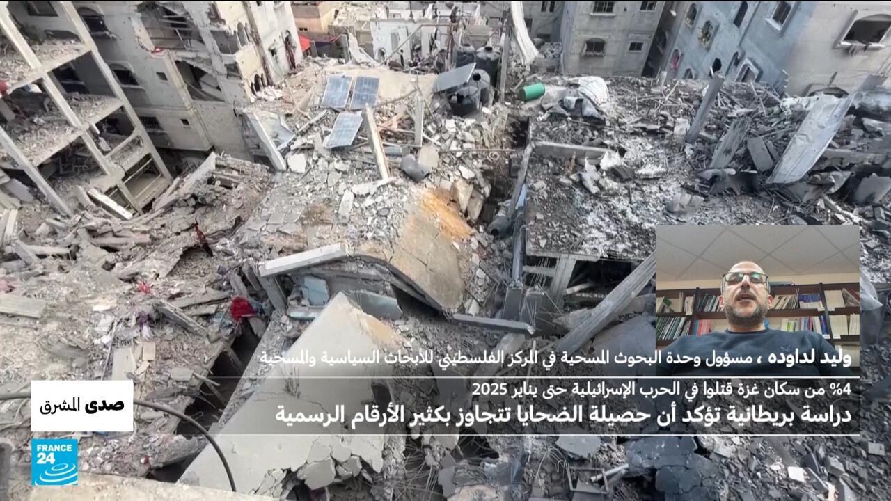 دراسة بريطانية تؤكد أن حصيلة ضحايا قطاع غزة تتجاوز بكثير الأرقام الرسمية.. على أي منهجية اعتمدت؟