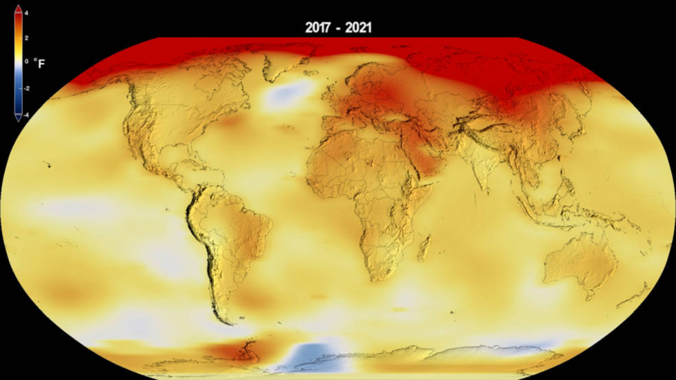 La temperatura habrá aumentado en 1,5ºC en diez años, según la NASA La temperatura habrá aumentado en 1,5ºC en diez años, según la NASA