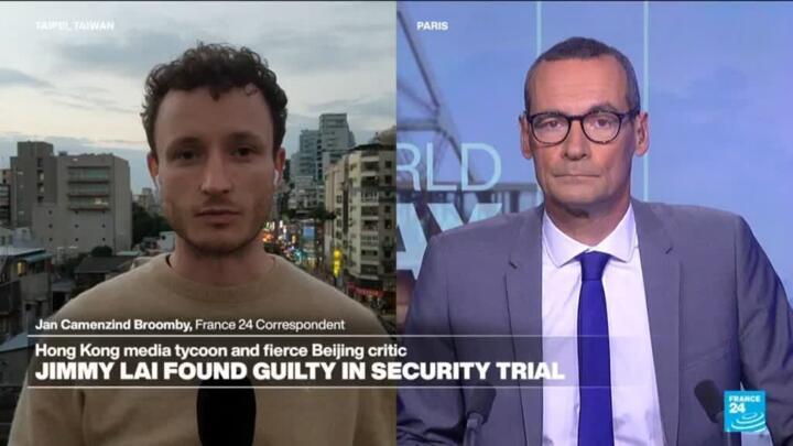 Media tycoon and Beijing critic Jimmy Lai found guilty in controversial security trial