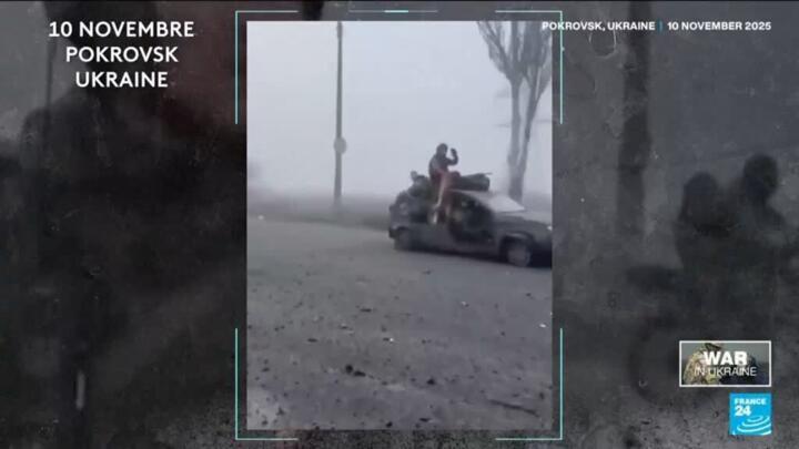 Fog and weather conditions helps Russian forces to push deeper into Pokrovsk, Ukraine