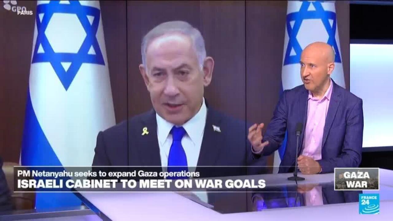 Israeli PM Netanyahu seeks to expand Gaza operations