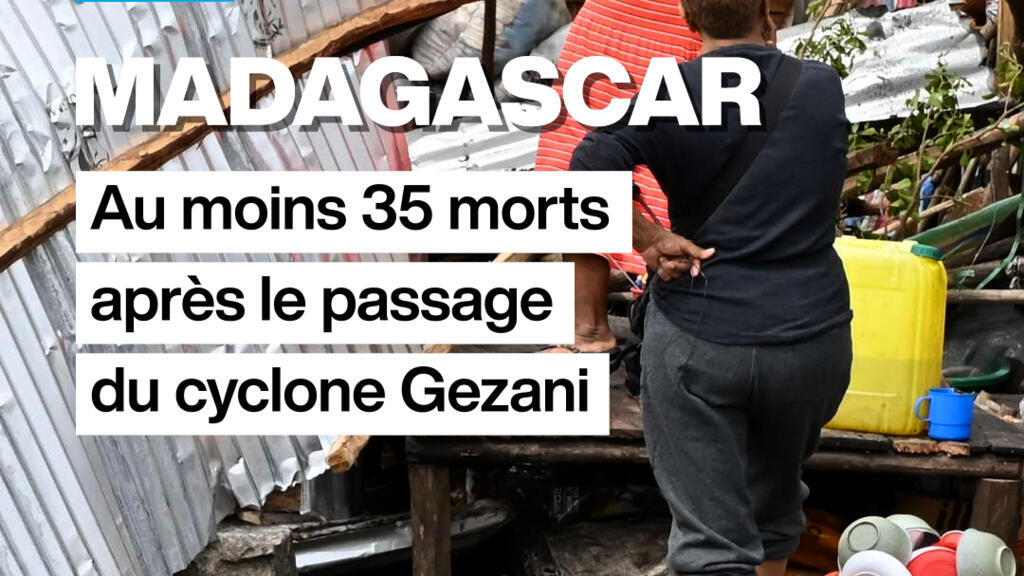 Madagascar : au moins trente-cinq morts après le passage du cyclone Gezani