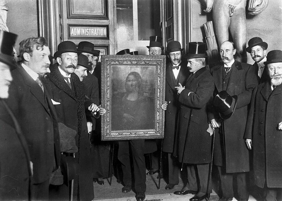 La Joconde revient au Louvre en 1914.