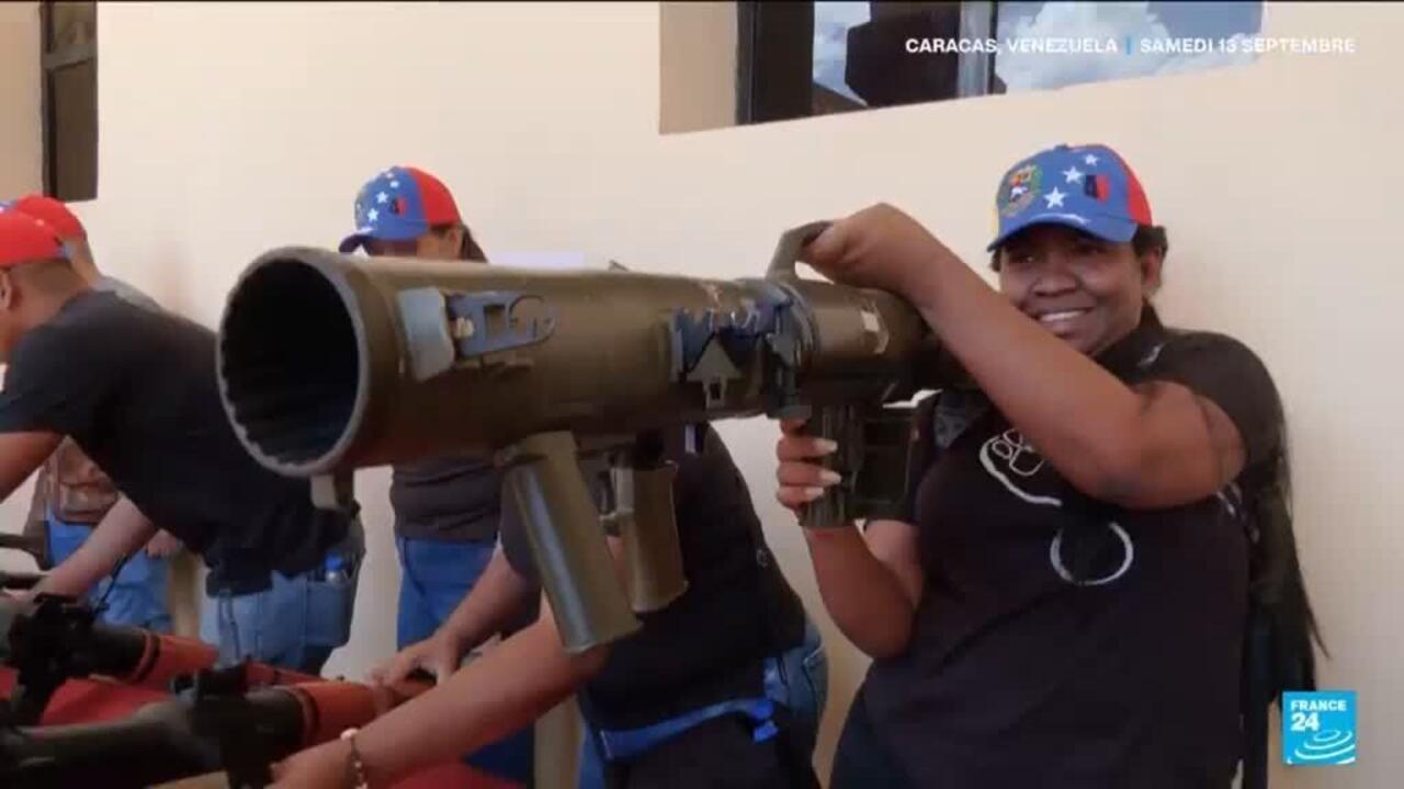 Venezuela-États-Unis : une formation militaire pour les civils, la stratégie de défense de Maduro