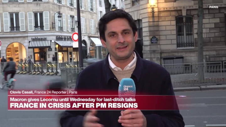 A '48-hour deadline and a final chance' for Lecornu after French PM resigns