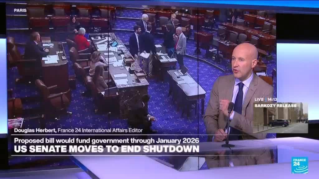 US Senate moves to end ending longest government shutdown in American history