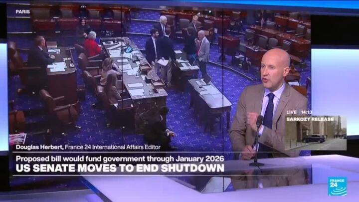 US Senate moves to end ending longest government shutdown in American history